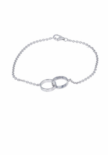 Bracelet Bracelet CARTIER Love Baby en Or Blanc 750/1000 58 Facettes 62646-58570