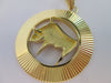 Pendentif Pendentif médaille vintage Zodiaque Taureau or 58 Facettes