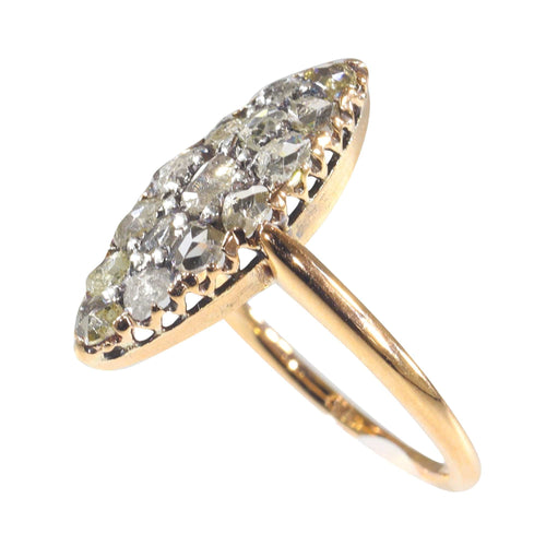 Bague 48 Bague diamant taille rose 58 Facettes 22332-0134