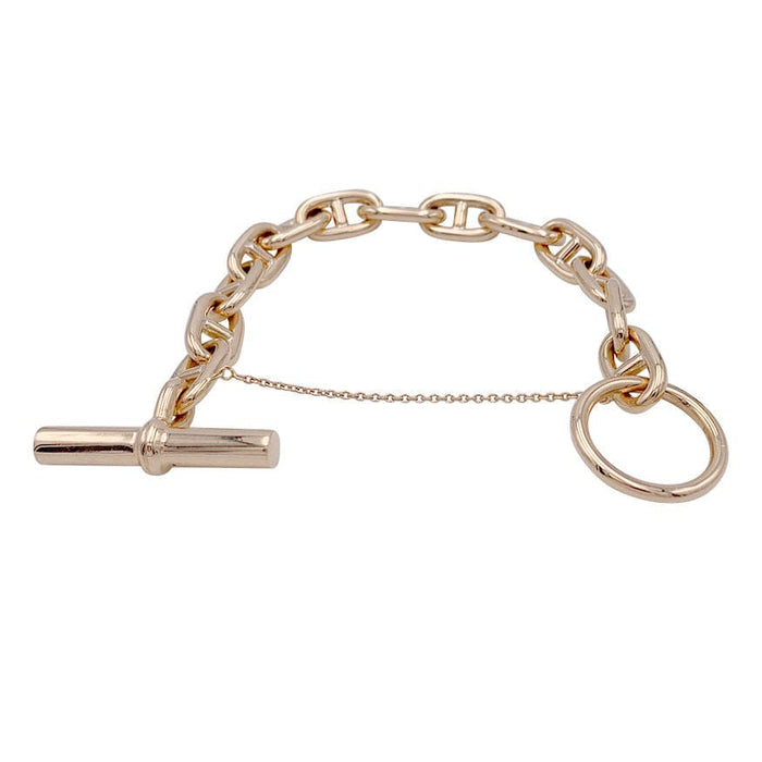 Bracelet Bracelet maille marine, or rose. 58 Facettes 32746