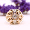 Bague Bague diamants, pierre blanche 58 Facettes
