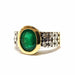 Ring 52 Vintage emerald & diamond ring 58 Facettes