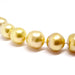 Necklace Gold & white bead necklace 58 Facettes