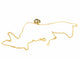 Collier Collier Chaîne + pendentif Or jaune Diamant 58 Facettes 06593CD