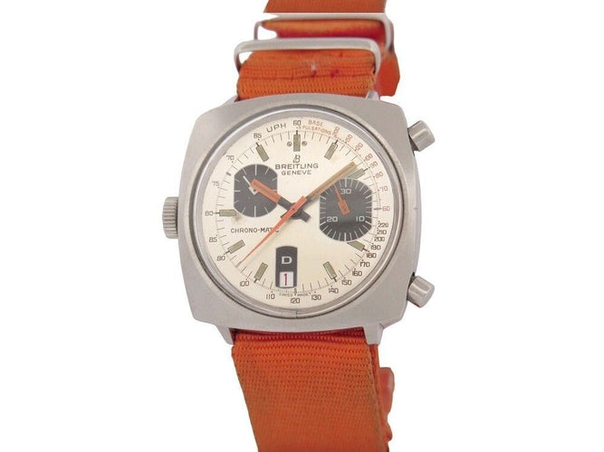 Montre vintage montre BREITLING top time 2211-15 38 mm automatique acier 58 Facettes 251742