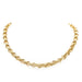 Necklace Chain link necklace Yellow gold 58 Facettes 1913075CN