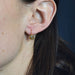 Earrings Old geometric sleeper earrings 58 Facettes 16-307A