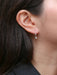 Earrings Leverback earrings White gold Diamonds 58 Facettes J263