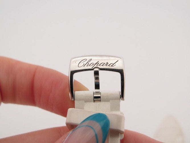 Montre montre CHOPARD happy sport 36 mm automatique 7 diamants acier 58 Facettes 254375