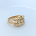 Ring Rose gold and diamond ring 58 Facettes 25483