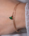 Bracelet Bracelet BULGARI Diva's Dream Malachite en Or Rose 750/1000 58 Facettes 62206-58051