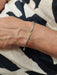 Bracelet BRACELET GRAIN DE CAFÉ OR ET ACIER 58 Facettes 071111
