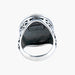 Ring 63 GEROCHRISTO Oval men's ring 58 Facettes