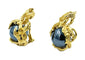 Boucles d'oreilles GILBERT ALBERT. Paire de boucles d’oreilles or jaune et perles interchangeables 58 Facettes