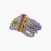 Multi-row Amethyst and Peridots Bracelet 58 Facettes