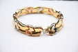 Bracelet Bracelet 3 Golds Modern Mesh 58 Facettes