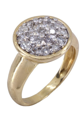 Bague 51 BAGUE PAVAGE DIAMANTS 58 Facettes 075271