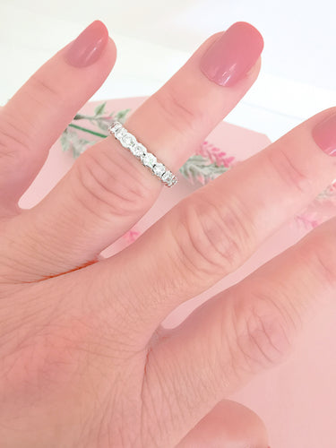 Bague Bague Alliance Diamants 1.20 carat 58 Facettes AA 1593