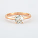 Bague Bague Solitaire Diamant 1.08 ct Or rose 58 Facettes