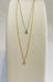 Necklace Diamond necklace, yellow gold 58 Facettes