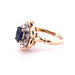 Bague 50 Bague fleur Saphir Diamants 58 Facettes