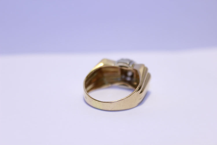 Bague 55 Bague Diamants taille rose 58 Facettes