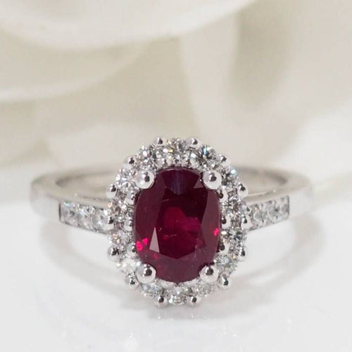 Bague 53 Bague rubis et diamants 58 Facettes 32177