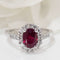 Bague 53 Bague rubis et diamants 58 Facettes 32177