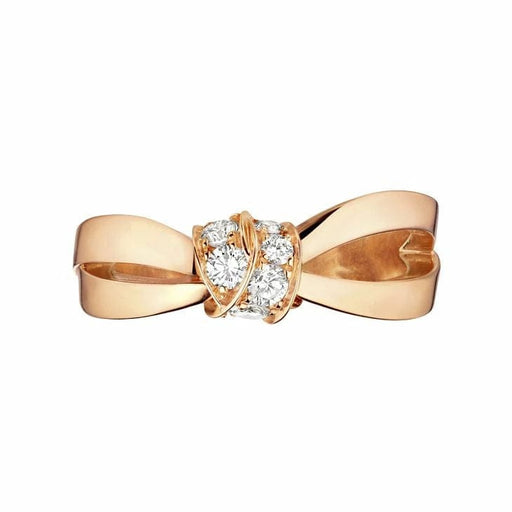 55 CHAUMET Ring - “Liens” Ring Pink gold, Diamonds 58 Facettes 083055-055