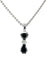 Pendentif Pendentif Or Blanc 18kt. avec Saphirs et Diamant 58 Facettes