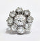 Bague 55 Bague Or blanc Marguerite Diamants 58 Facettes 1-936/1
