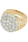 Bague BAGUE MODERNE PAVAGE DIAMANTS 58 Facettes 044811
