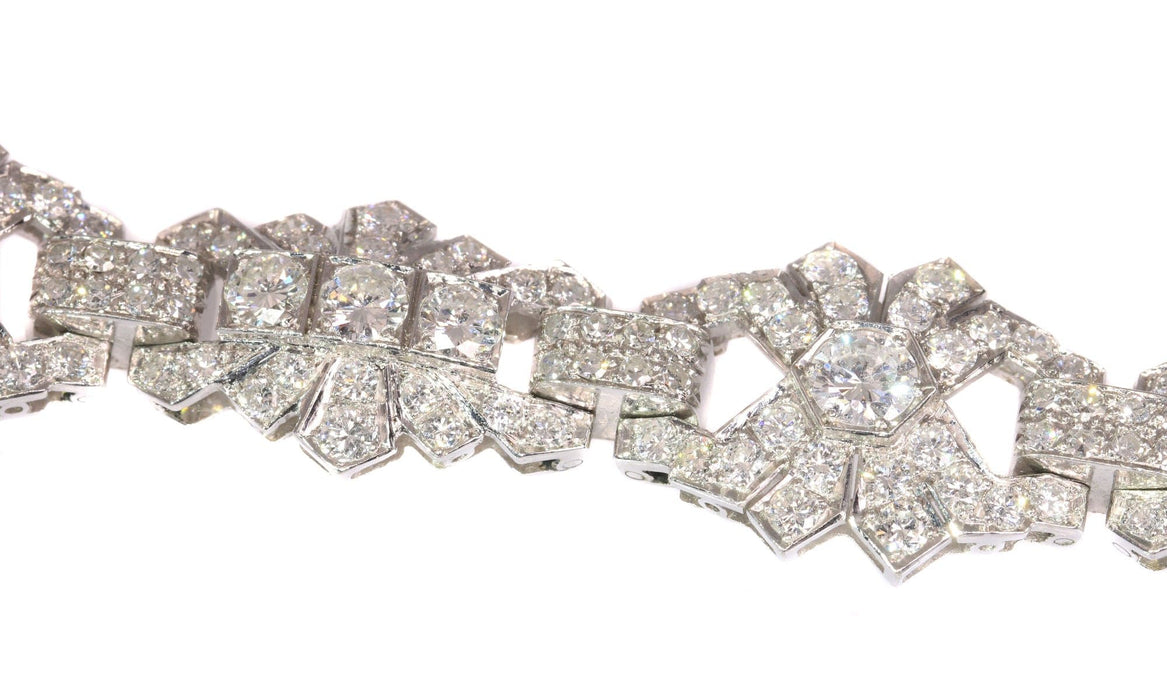 Bracelet Art Déco Bracelet diamant 58 Facettes 19059-0008