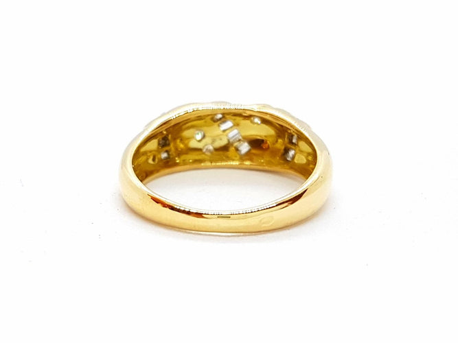 Bague 51 Bague Or jaune Diamant 58 Facettes 00439CN