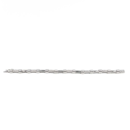 Bracelet Bracelet Or blanc Diamant 58 Facettes 1931130CN