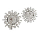 Earrings Vintage white gold earrings, diamonds, pearls. 58 Facettes 32120