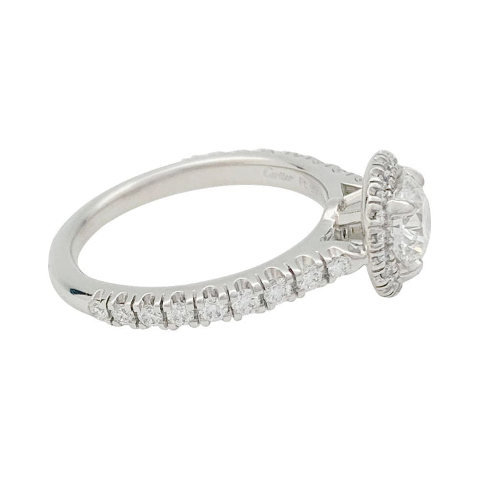 Bague 51 Bague Cartier "Destinée" en platine, diamant 0,73 carat. 58 Facettes 31610