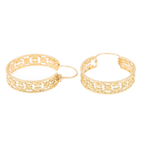 Boucles d'oreilles Boucles d'oreilles Créoles Or rose 58 Facettes 2130440CN