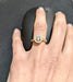 Ring White gold diamond ring 58 Facettes