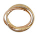 Bracelet Cartier bracelet, "Trinity", 3 tones of gold. 58 Facettes 31623