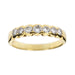 Bague 55 Demi alliance 7 diamants 58 Facettes 14984