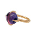 Ring 50 Pomellato “Veleno” ring in pink gold and amethyst. 58 Facettes 31401