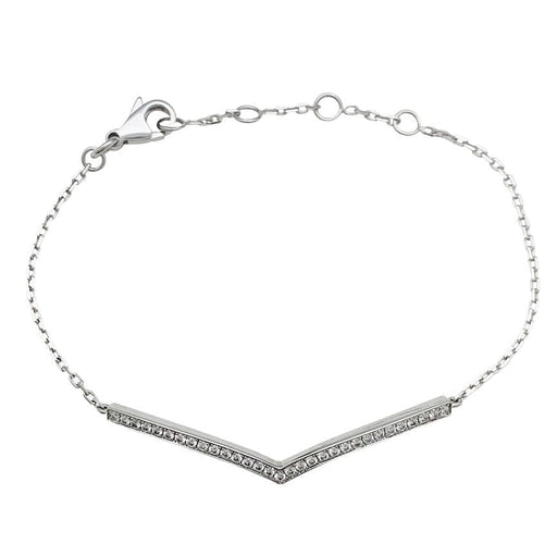 Bracelet Bracelet Chaumet ,"Joséphine Aigrette", or blanc 750/000 et diamants. 58 Facettes 30856