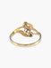 Yellow Gold Ring / Diamonds / 55 “EVA” GOLD & DIAMONDS RING 58 Facettes BO/220010 NSS