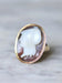 Ring Old agate cameo ring, Athena profile 58 Facettes