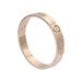 Ring 59 Cartier ring, “Alliance Love”, pink gold. 58 Facettes 32682