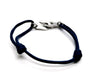 Dinh Van Bracelet Handcuff Cord Bracelet White gold 58 Facettes 1292103CN