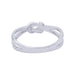 Ring 56 Fred ring, “Chance Infinie”, white gold, diamonds. 58 Facettes 32389