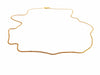 Necklace Curb link necklace Yellow gold 58 Facettes 1152852CD