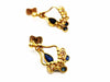 Earrings Drop Earrings Yellow Gold Sapphire 58 Facettes 1292373CN